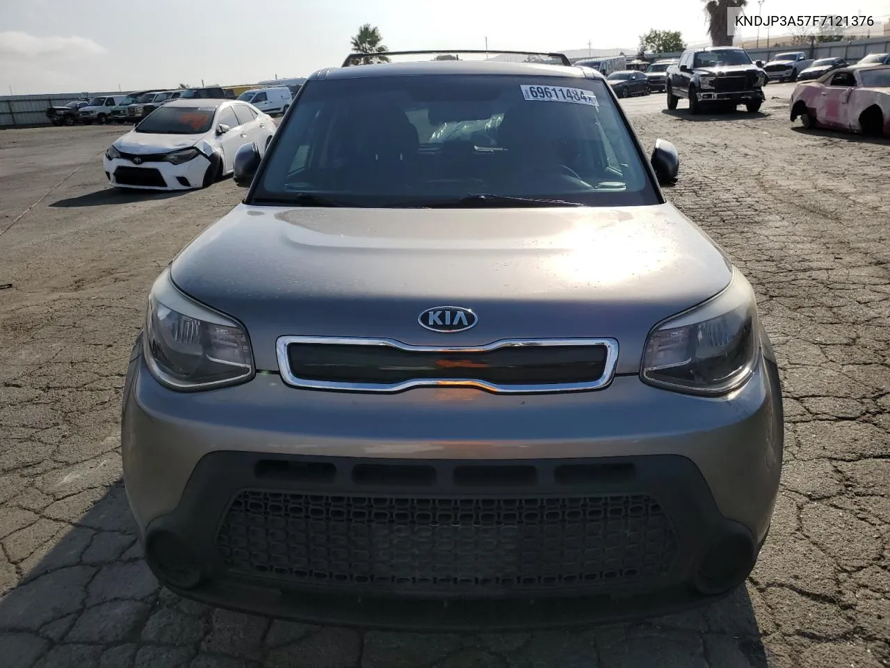 2015 Kia Soul + VIN: KNDJP3A57F7121376 Lot: 69611484