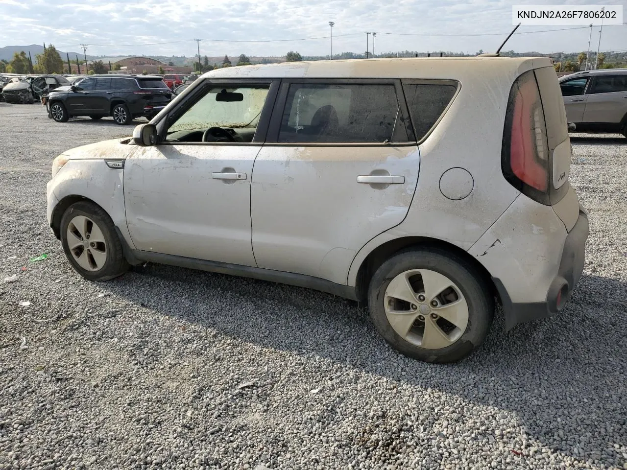 2015 Kia Soul VIN: KNDJN2A26F7806202 Lot: 69655374