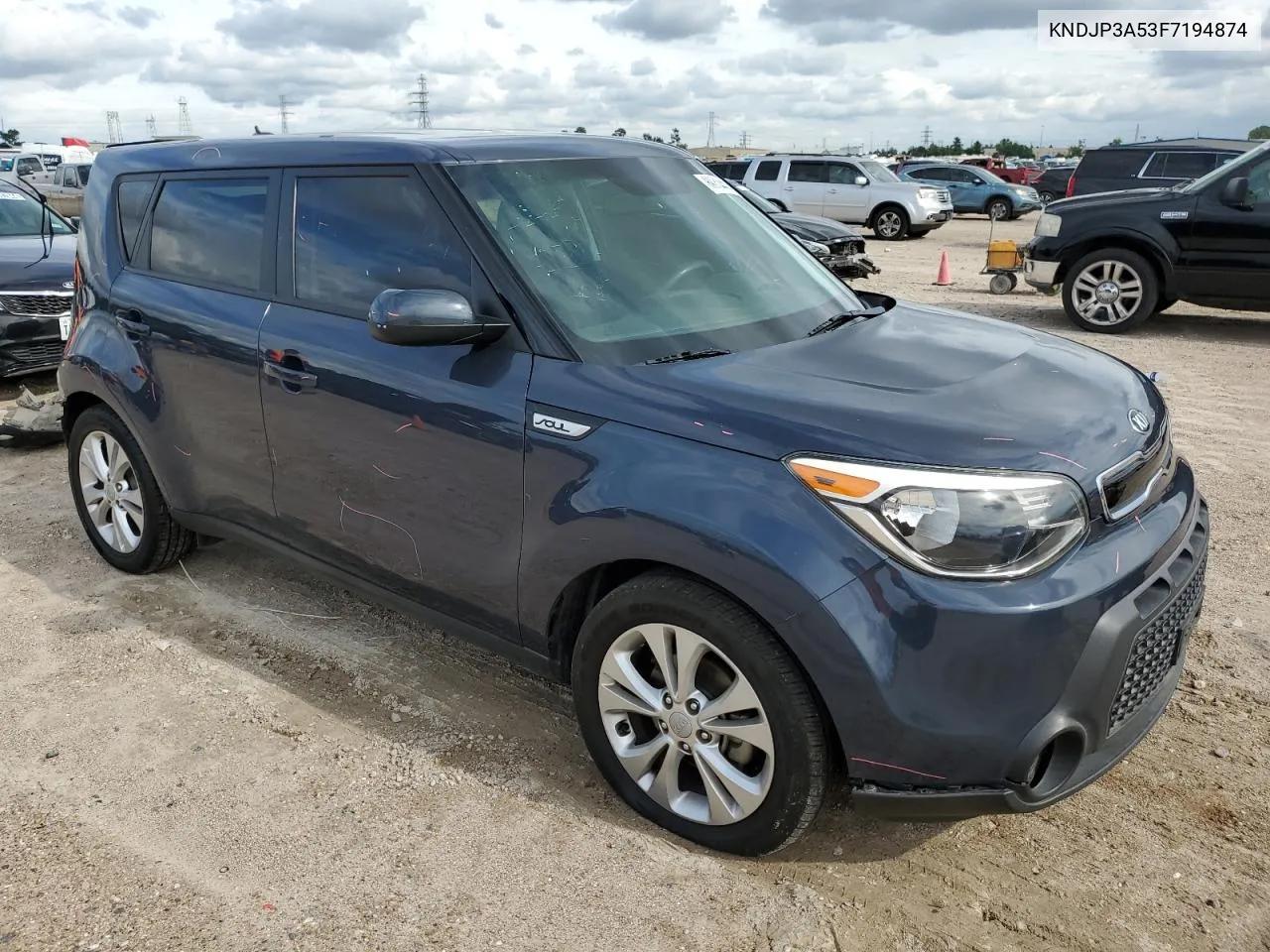 2015 Kia Soul + VIN: KNDJP3A53F7194874 Lot: 69704424