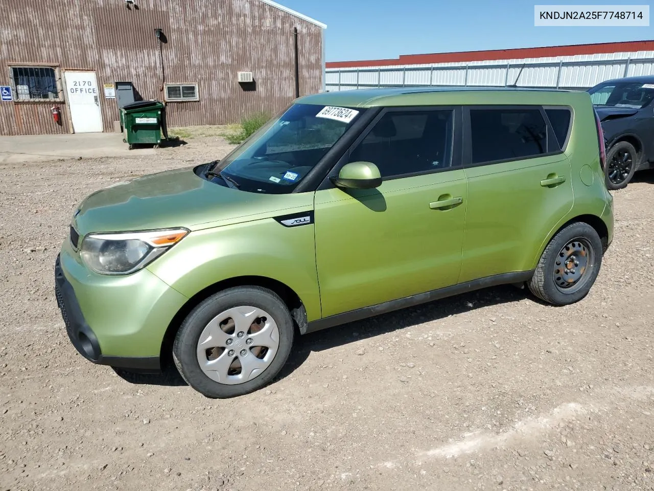 KNDJN2A25F7748714 2015 Kia Soul