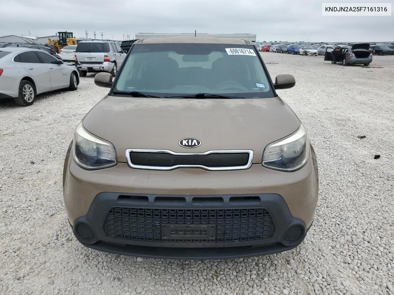 2015 Kia Soul VIN: KNDJN2A25F7161316 Lot: 69816714