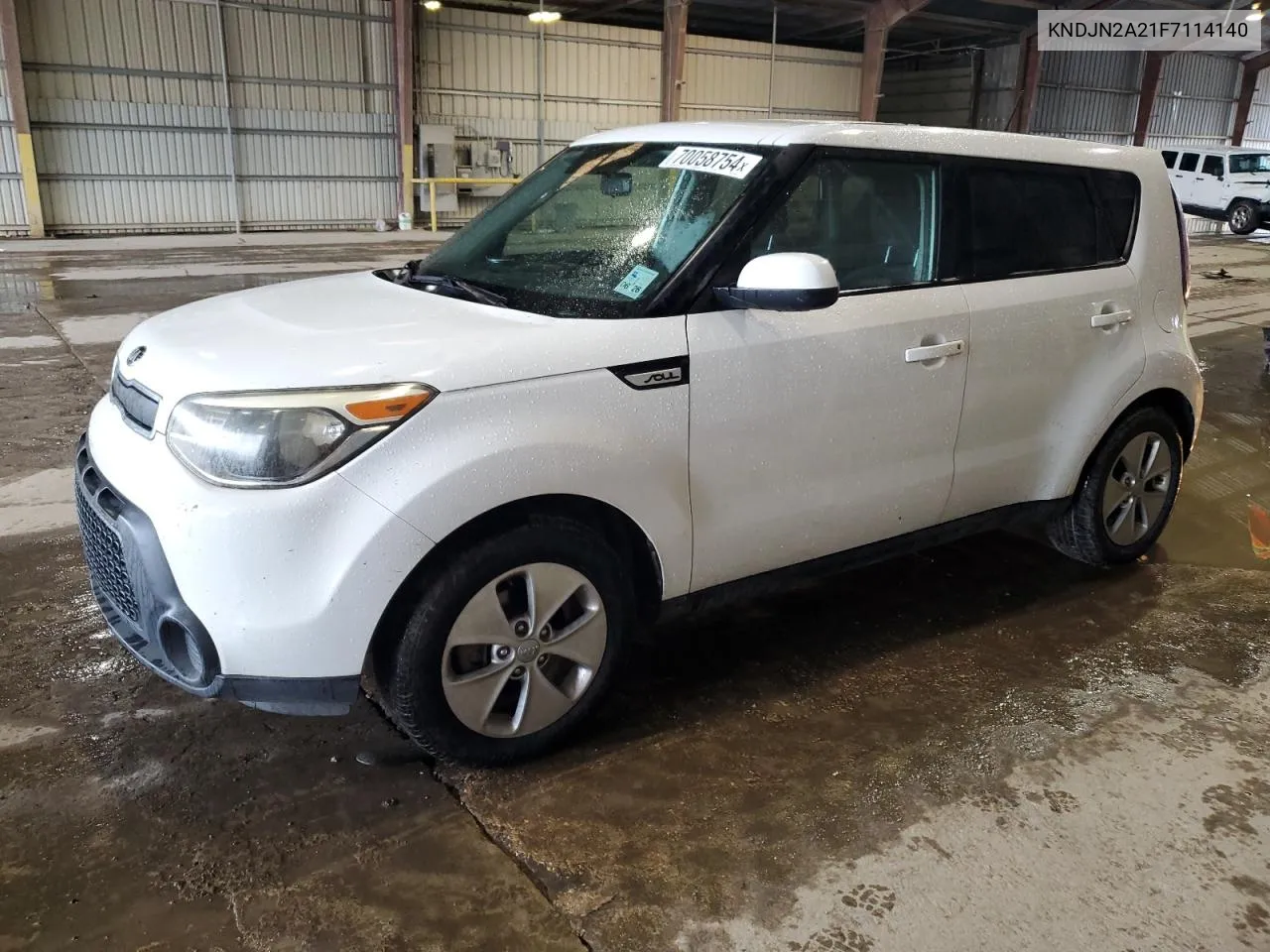 KNDJN2A21F7114140 2015 Kia Soul