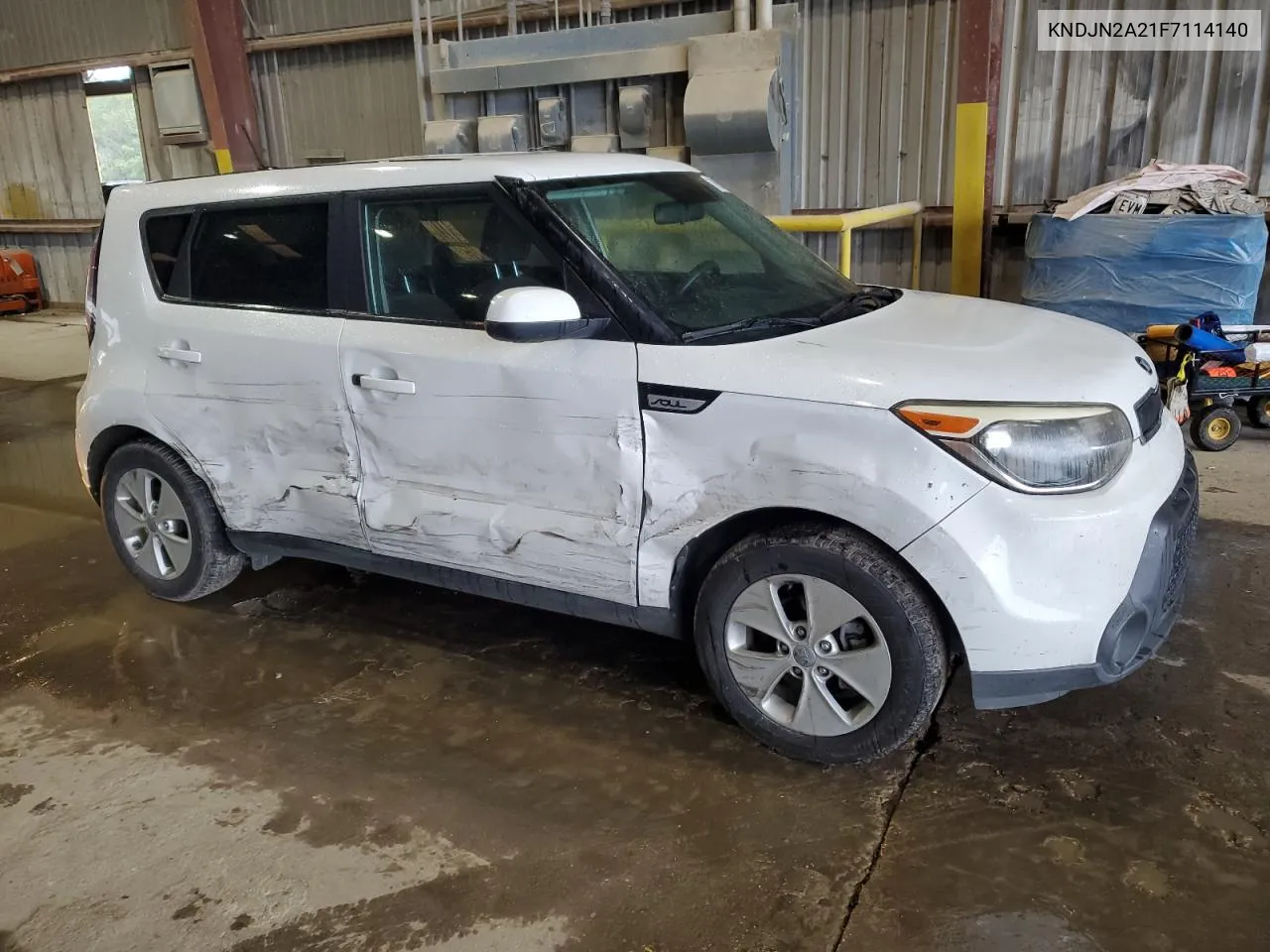 2015 Kia Soul VIN: KNDJN2A21F7114140 Lot: 70058754