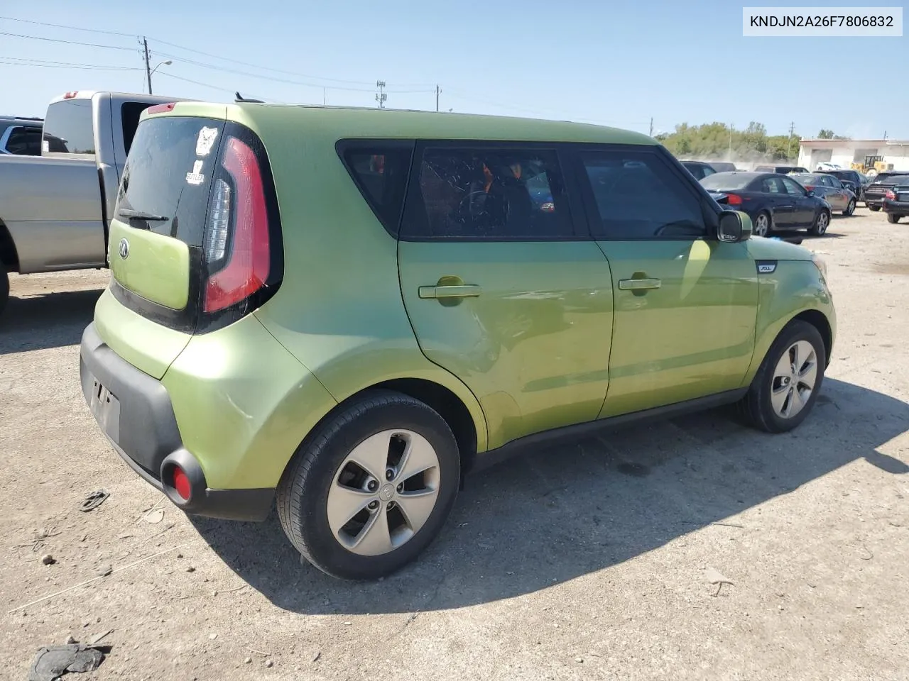 2015 Kia Soul VIN: KNDJN2A26F7806832 Lot: 70114244