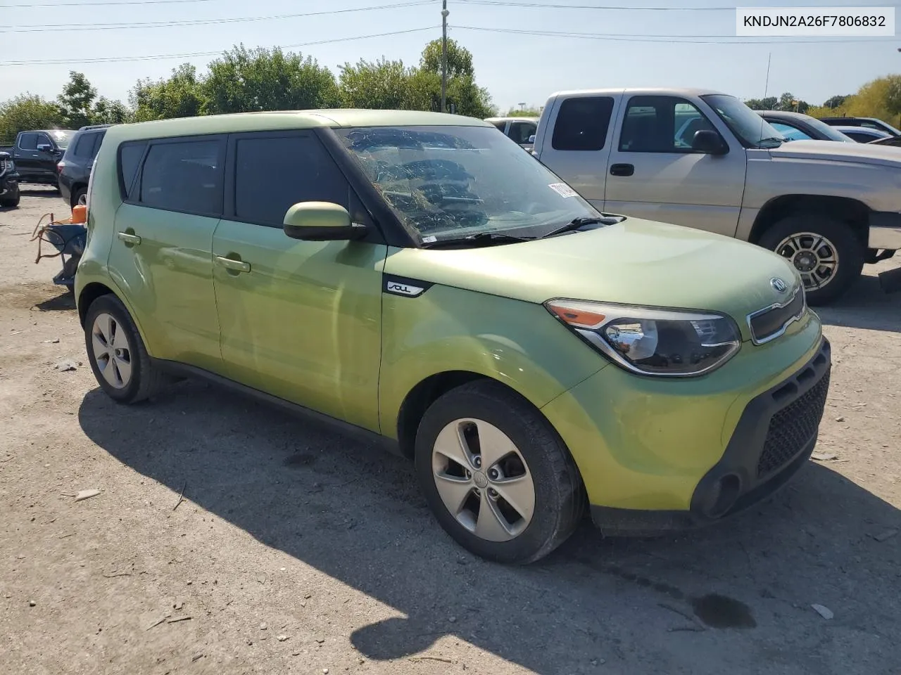 2015 Kia Soul VIN: KNDJN2A26F7806832 Lot: 70114244