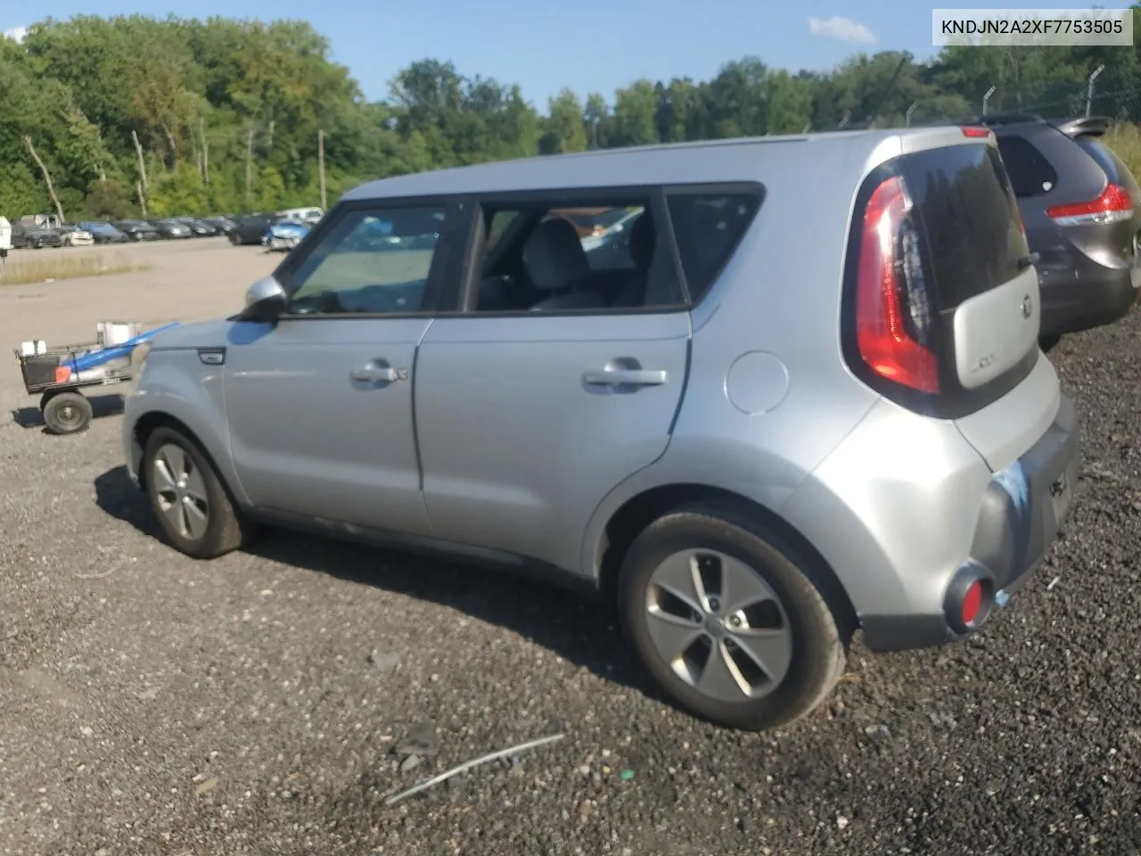 2015 Kia Soul VIN: KNDJN2A2XF7753505 Lot: 70362724