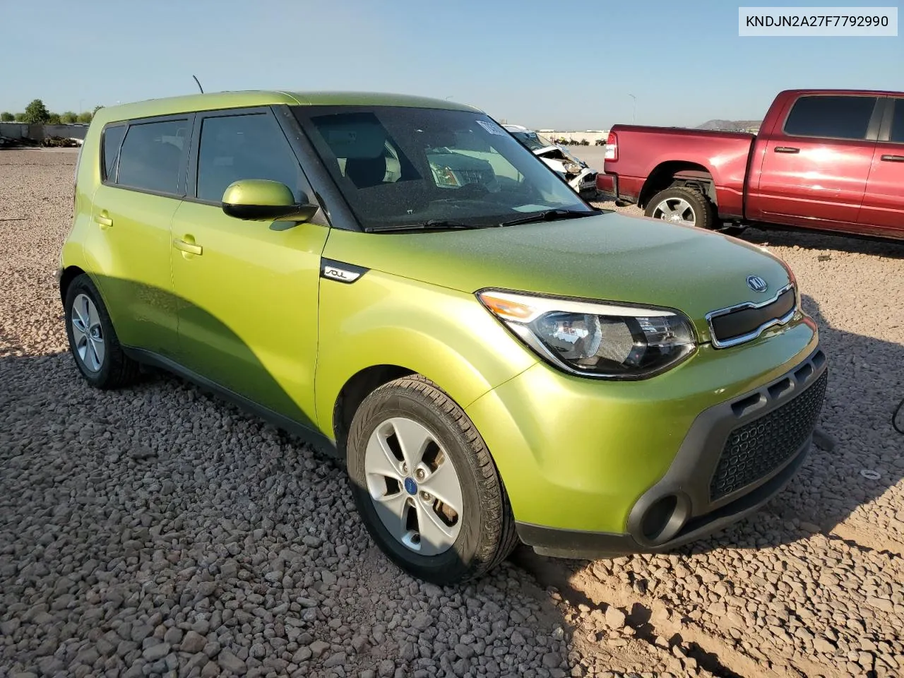 2015 Kia Soul VIN: KNDJN2A27F7792990 Lot: 70367064