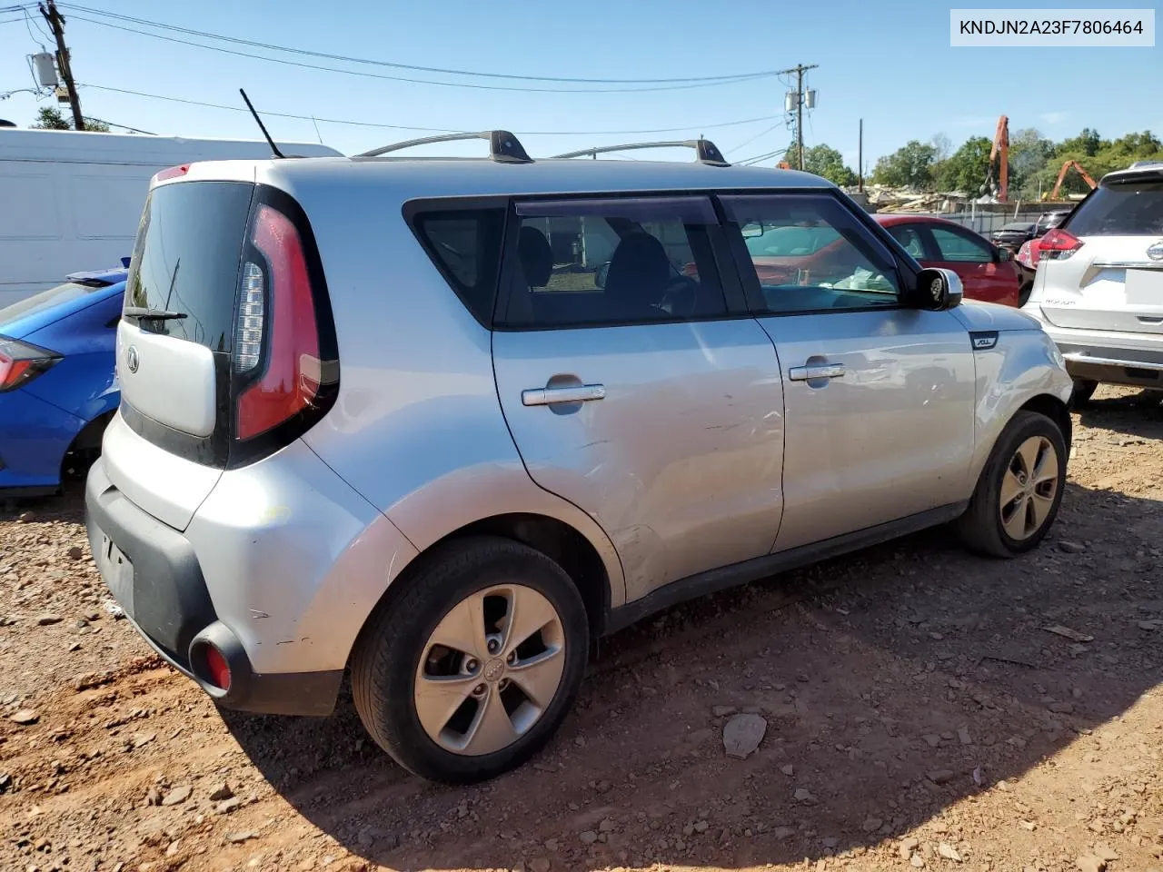 2015 Kia Soul VIN: KNDJN2A23F7806464 Lot: 70393234