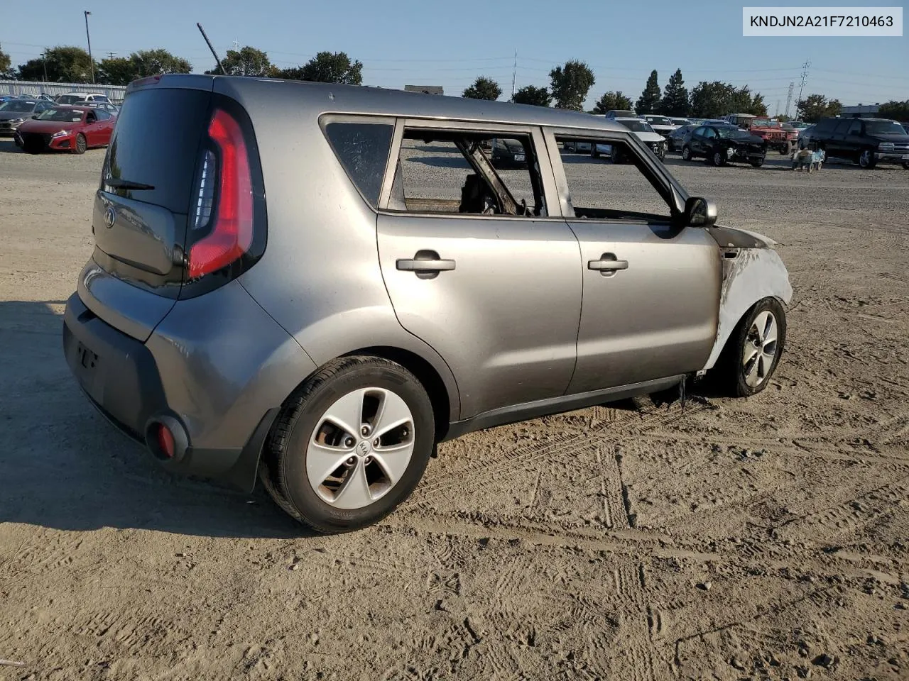 2015 Kia Soul VIN: KNDJN2A21F7210463 Lot: 70435024