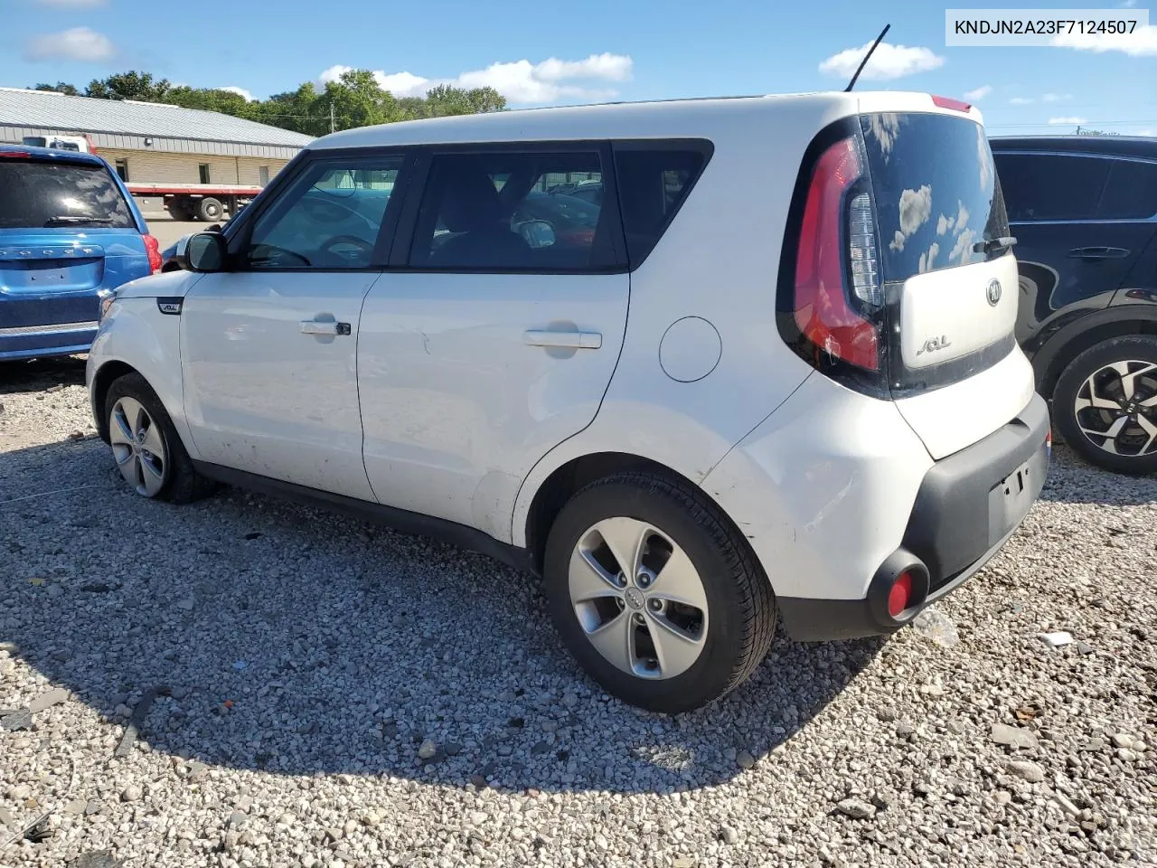 2015 Kia Soul VIN: KNDJN2A23F7124507 Lot: 70619394