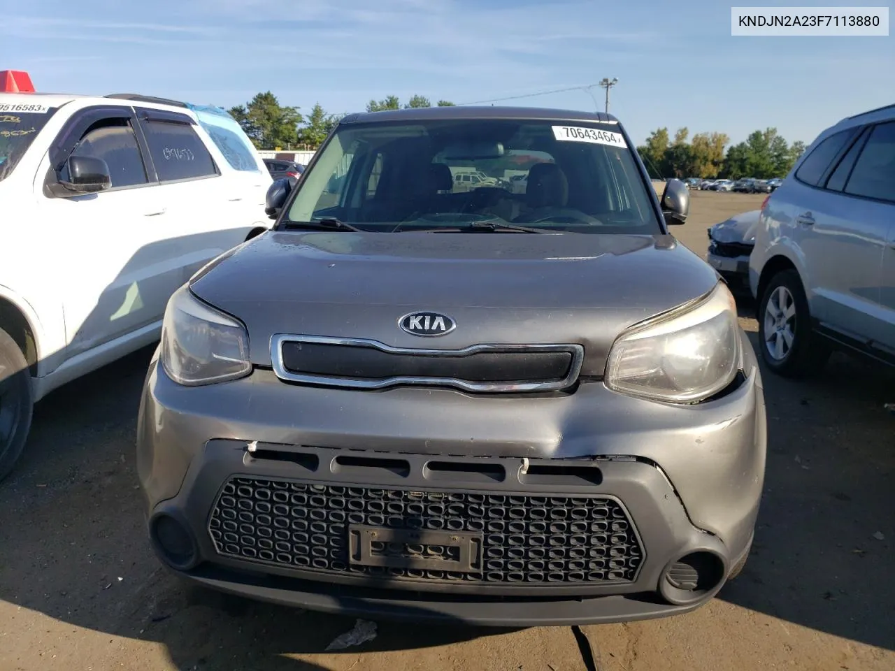 2015 Kia Soul VIN: KNDJN2A23F7113880 Lot: 70643464