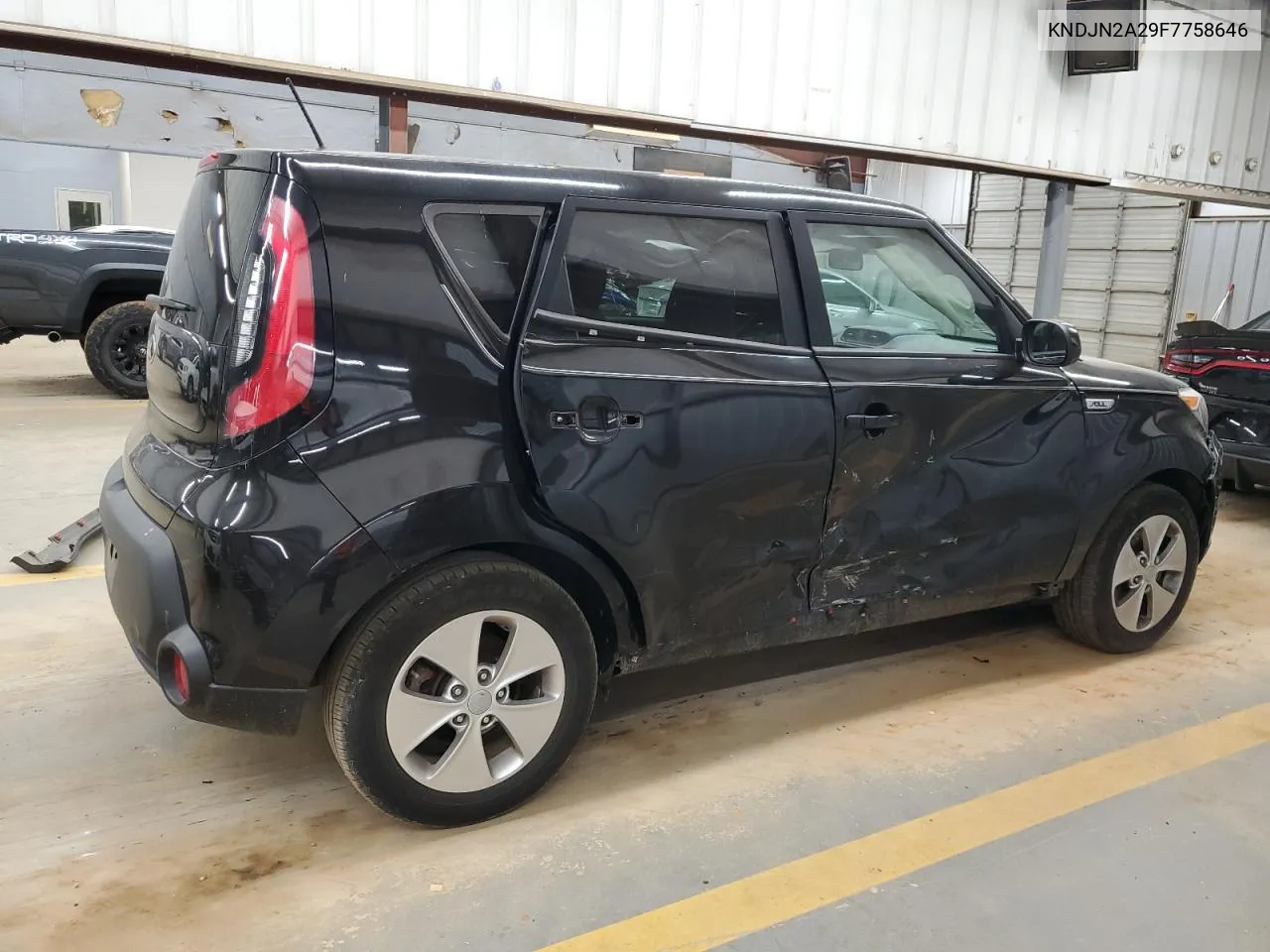 2015 Kia Soul VIN: KNDJN2A29F7758646 Lot: 70823624