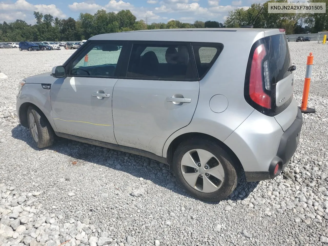 2015 Kia Soul VIN: KNDJN2A2XF7801505 Lot: 70832874