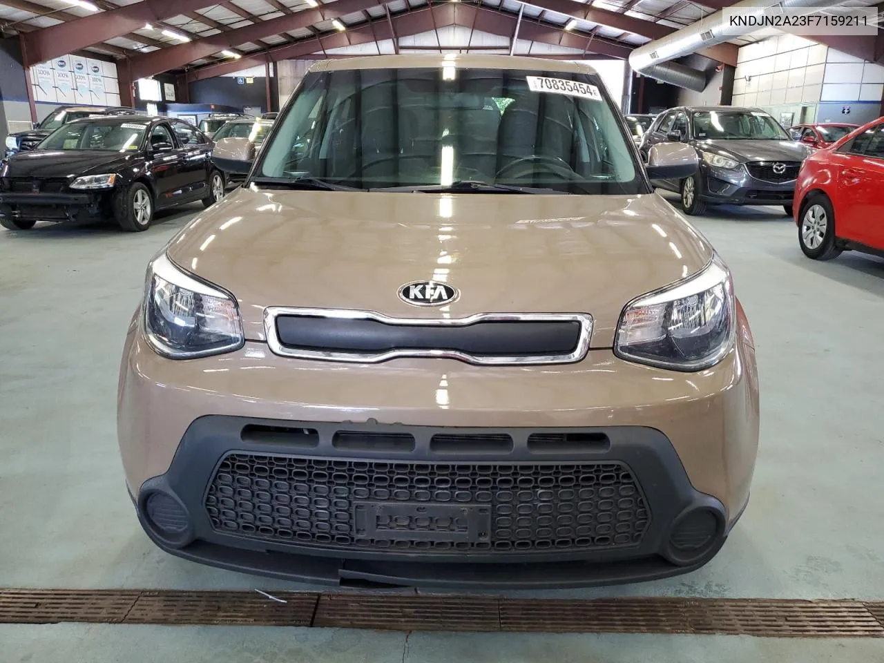 2015 Kia Soul VIN: KNDJN2A23F7159211 Lot: 70835454