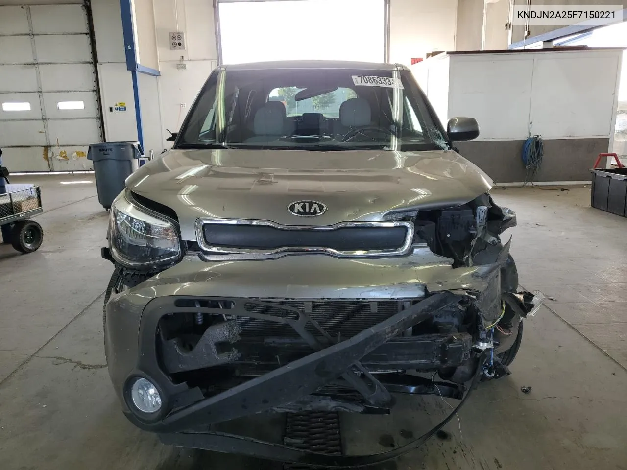 2015 Kia Soul VIN: KNDJN2A25F7150221 Lot: 70863334