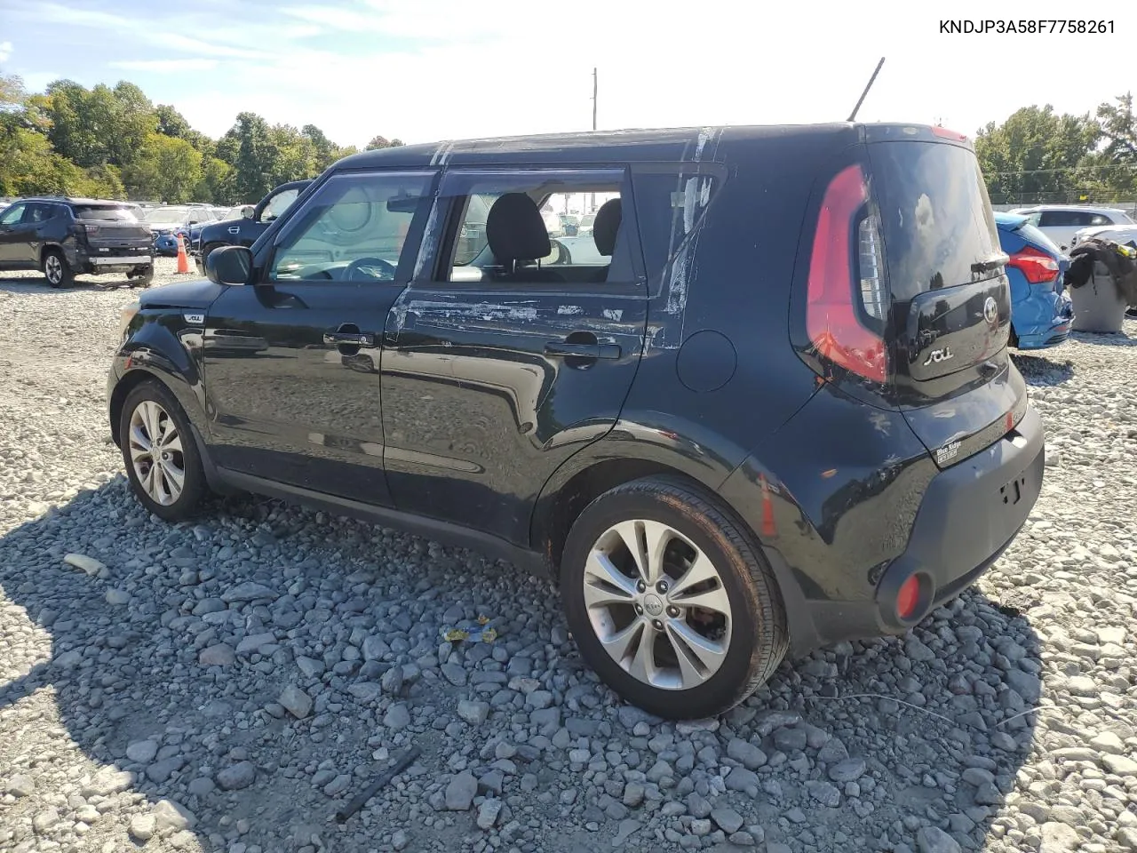 2015 Kia Soul + VIN: KNDJP3A58F7758261 Lot: 70929004