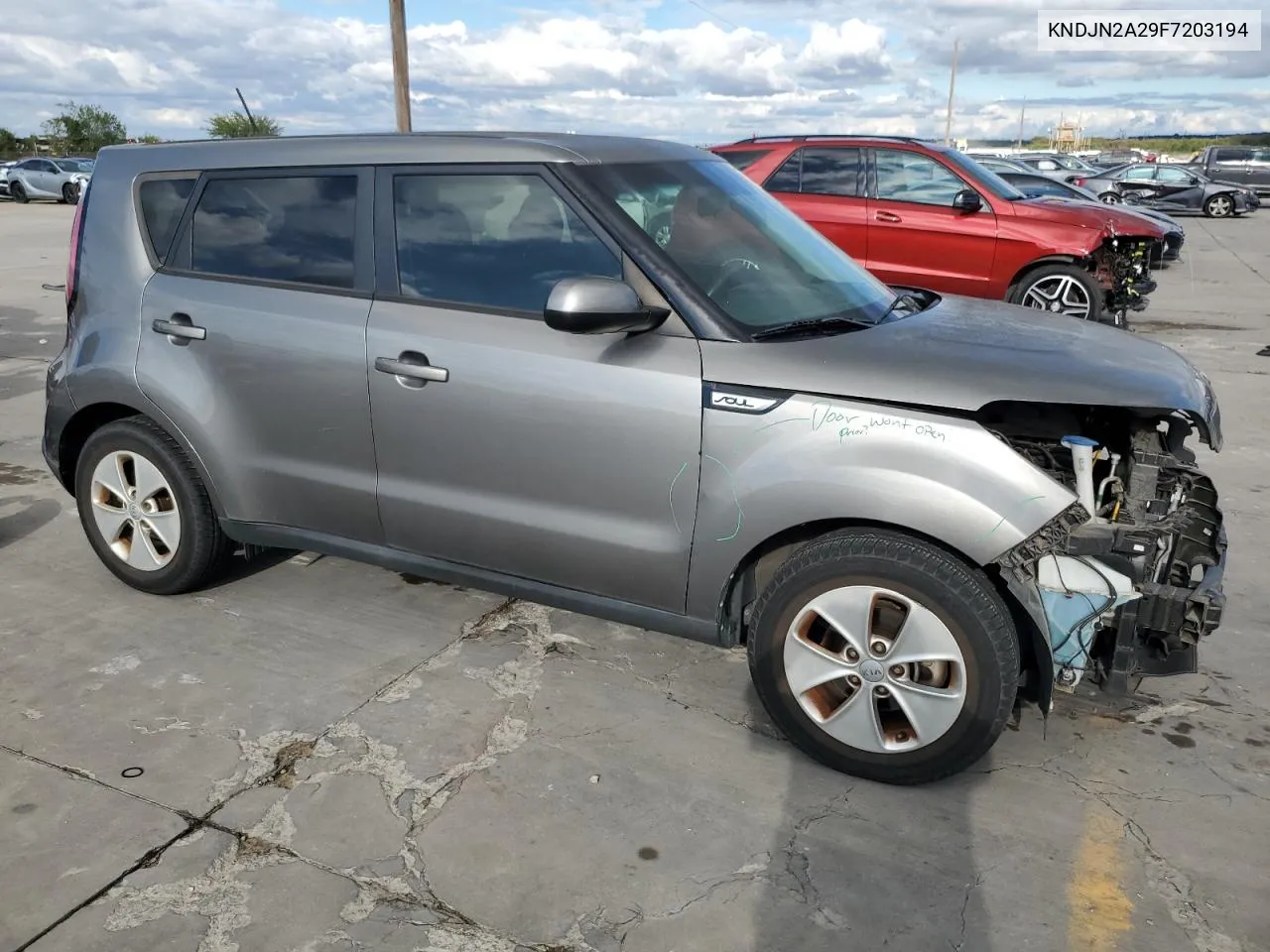 2015 Kia Soul VIN: KNDJN2A29F7203194 Lot: 70971964