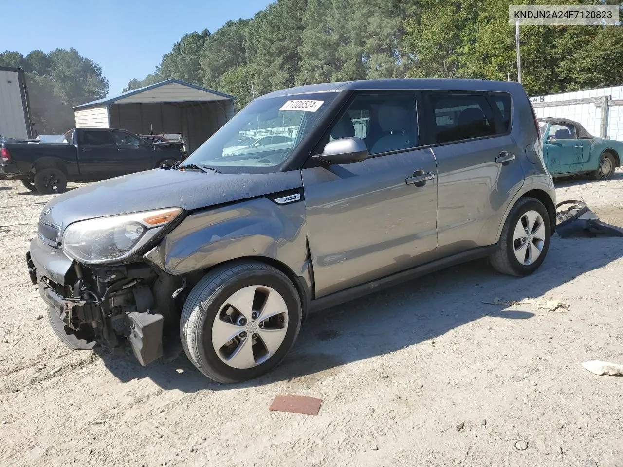 2015 Kia Soul VIN: KNDJN2A24F7120823 Lot: 71006524