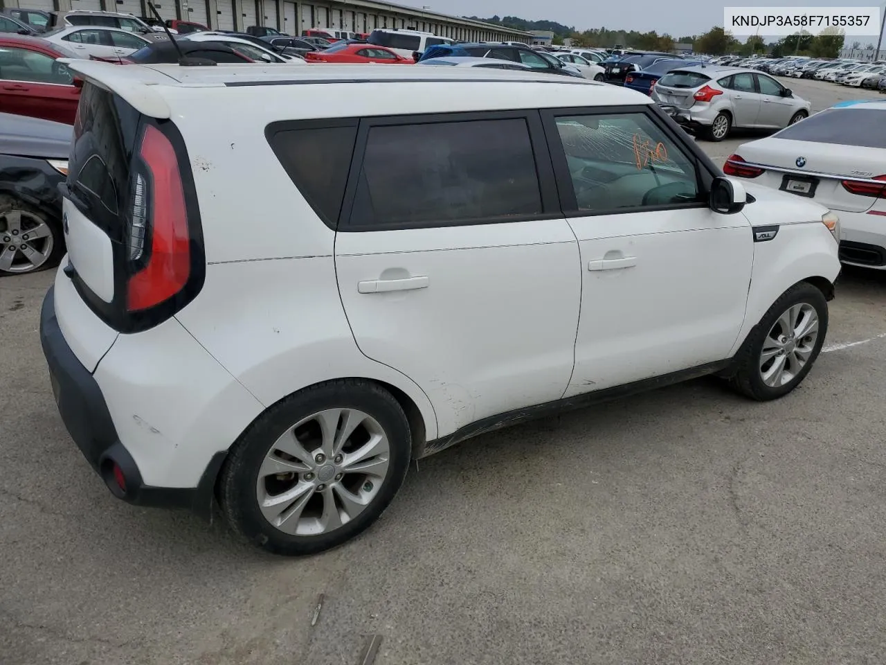 2015 Kia Soul + VIN: KNDJP3A58F7155357 Lot: 71087234