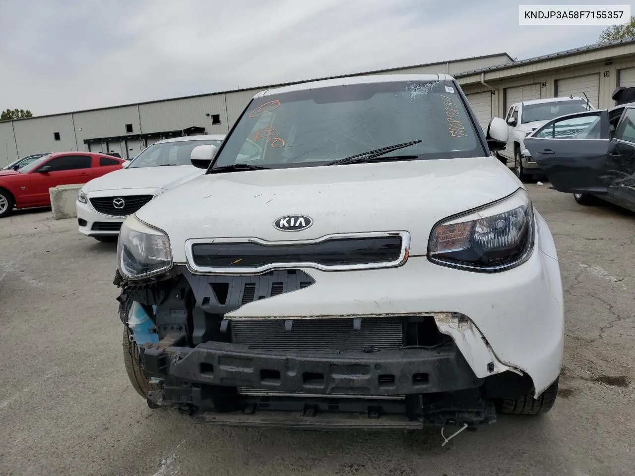 2015 Kia Soul + VIN: KNDJP3A58F7155357 Lot: 71087234