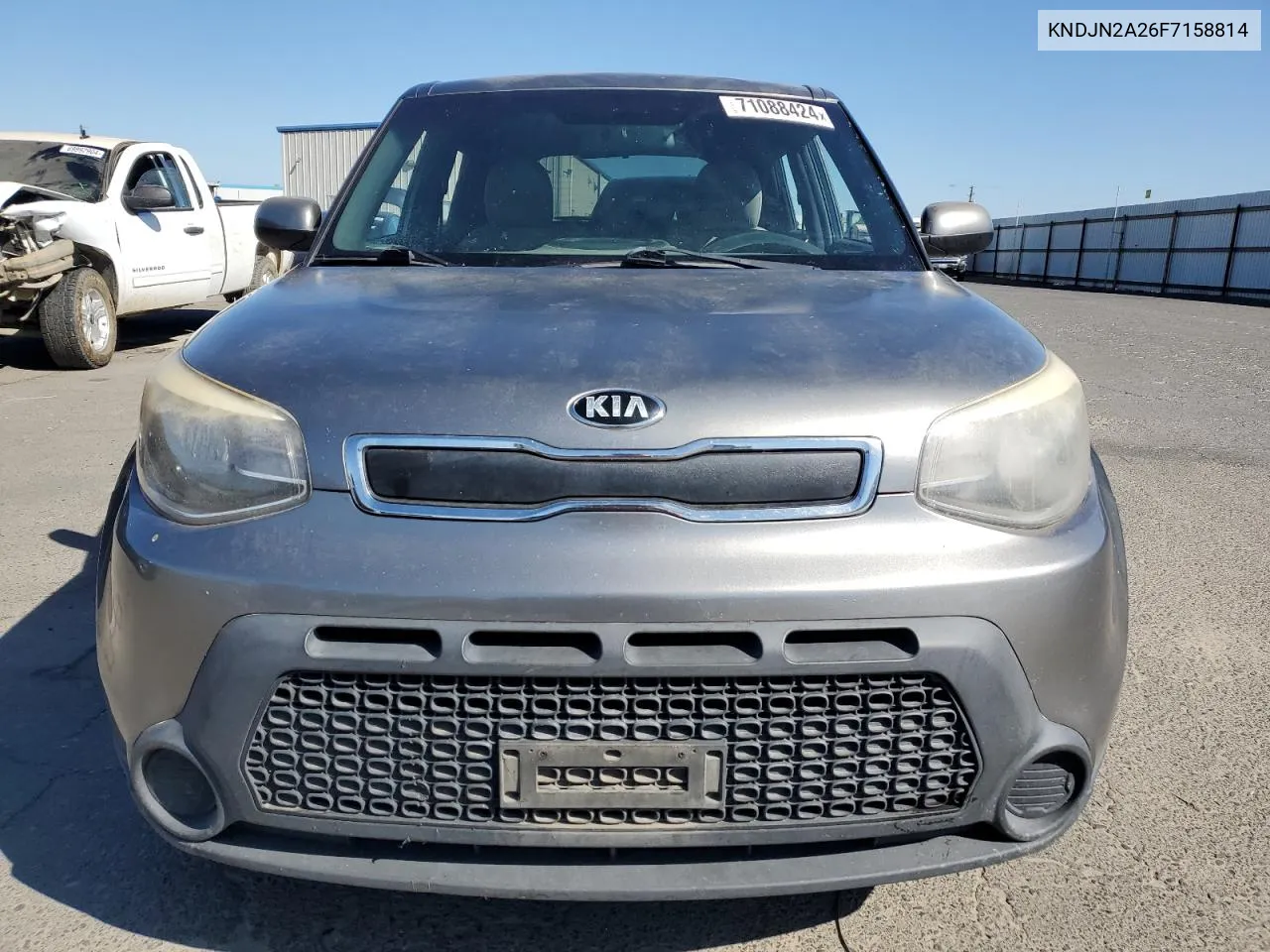 2015 Kia Soul VIN: KNDJN2A26F7158814 Lot: 71088424