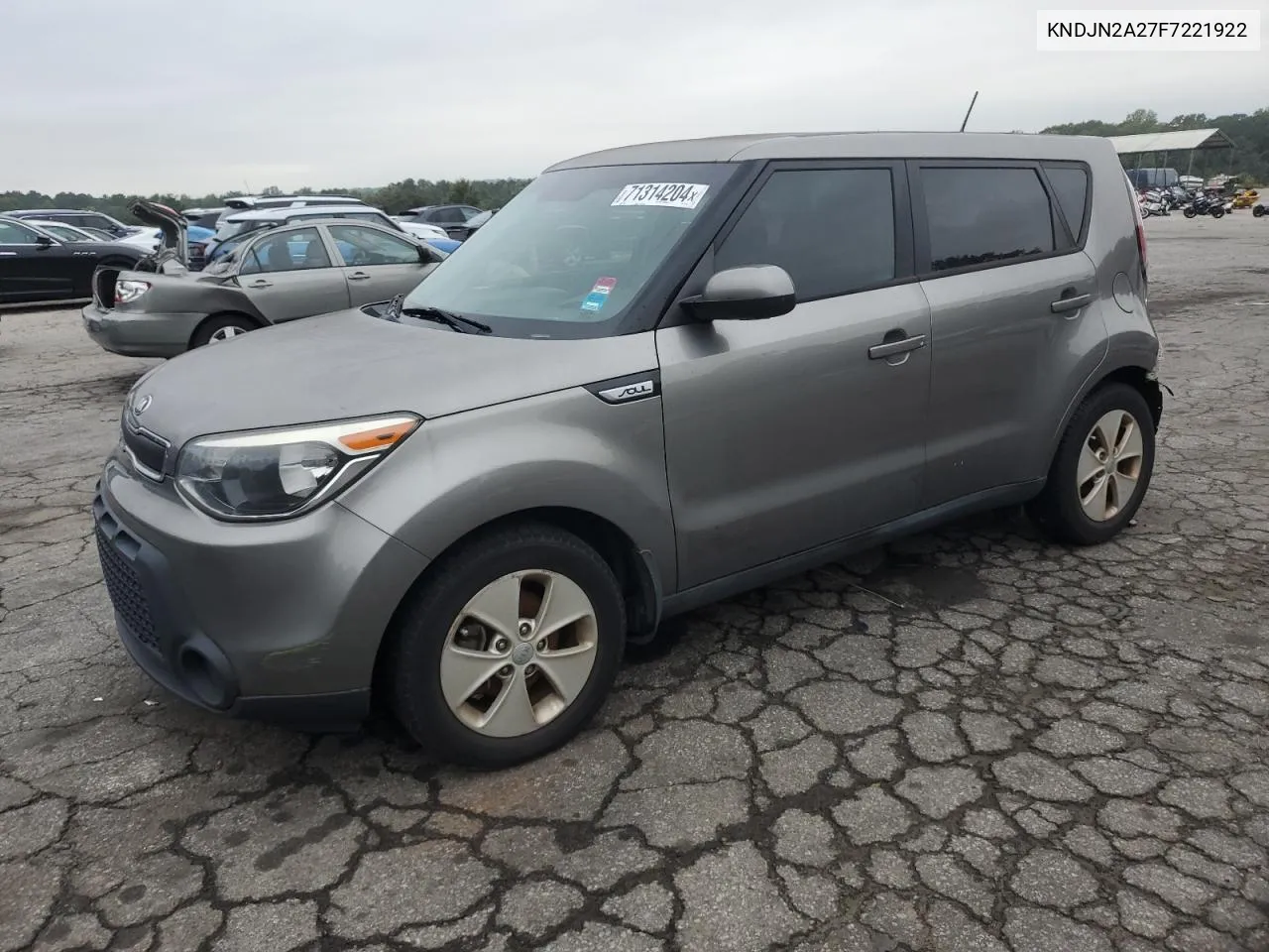 2015 Kia Soul VIN: KNDJN2A27F7221922 Lot: 71314204