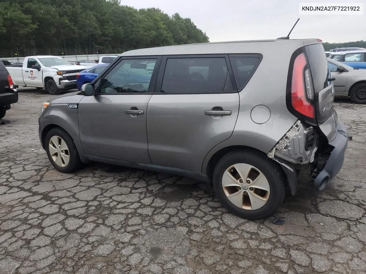 2015 Kia Soul VIN: KNDJN2A27F7221922 Lot: 71314204