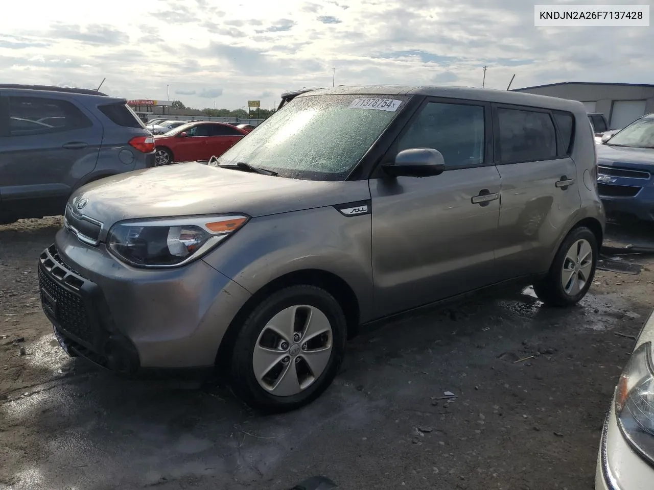 KNDJN2A26F7137428 2015 Kia Soul