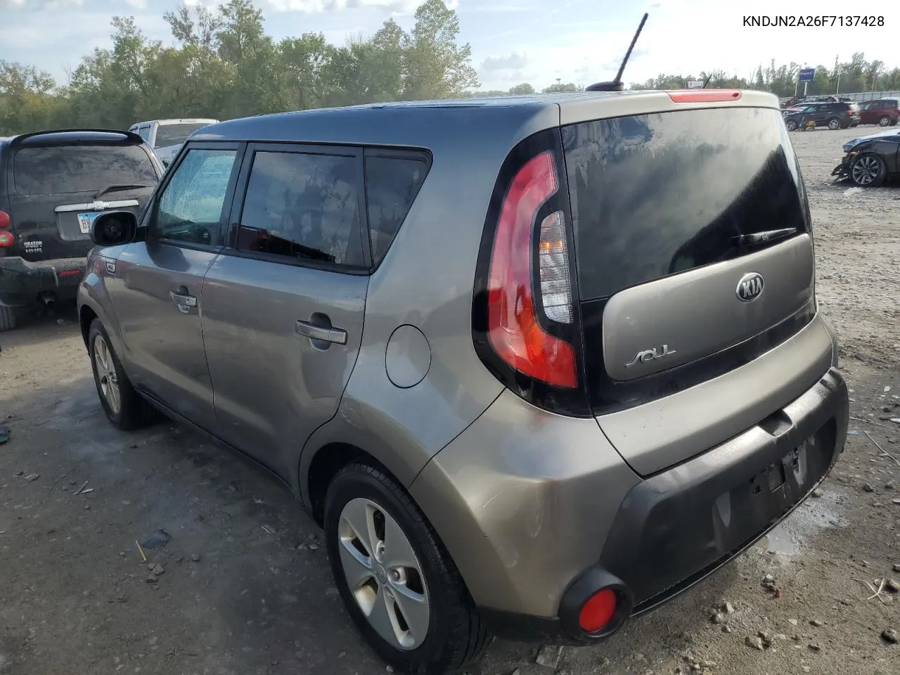 2015 Kia Soul VIN: KNDJN2A26F7137428 Lot: 71378754