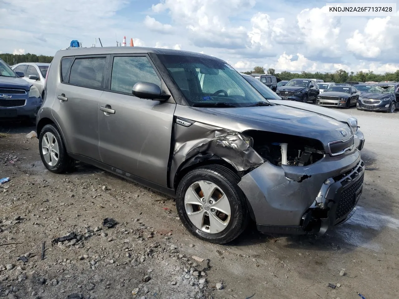 KNDJN2A26F7137428 2015 Kia Soul