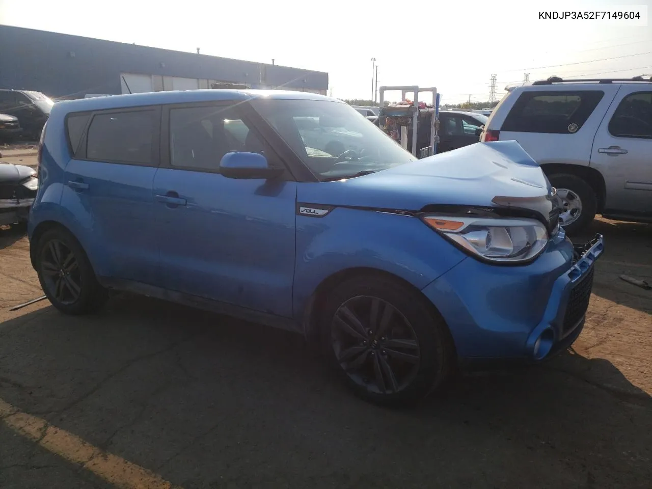 2015 Kia Soul + VIN: KNDJP3A52F7149604 Lot: 71390514