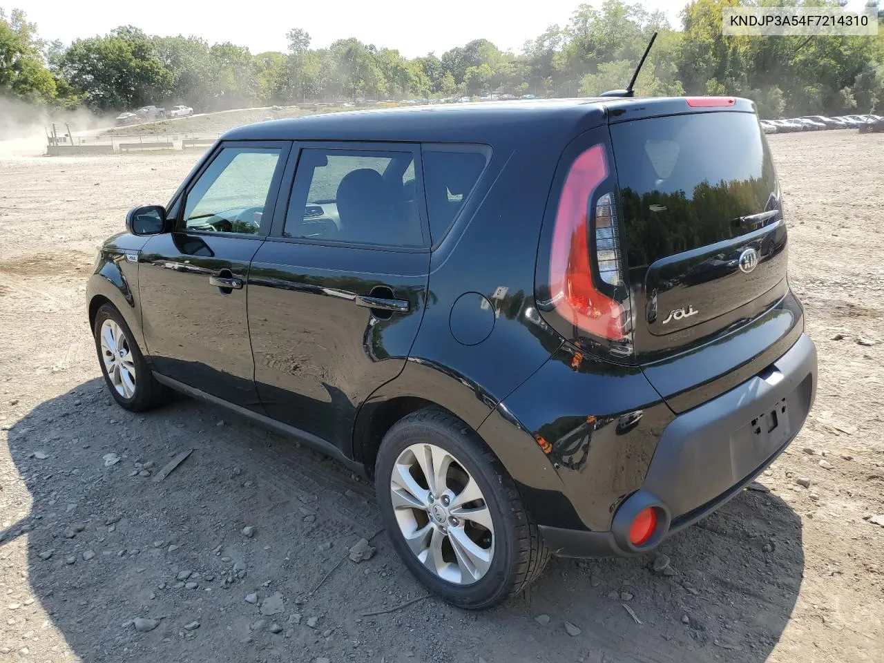 2015 Kia Soul + VIN: KNDJP3A54F7214310 Lot: 71430124