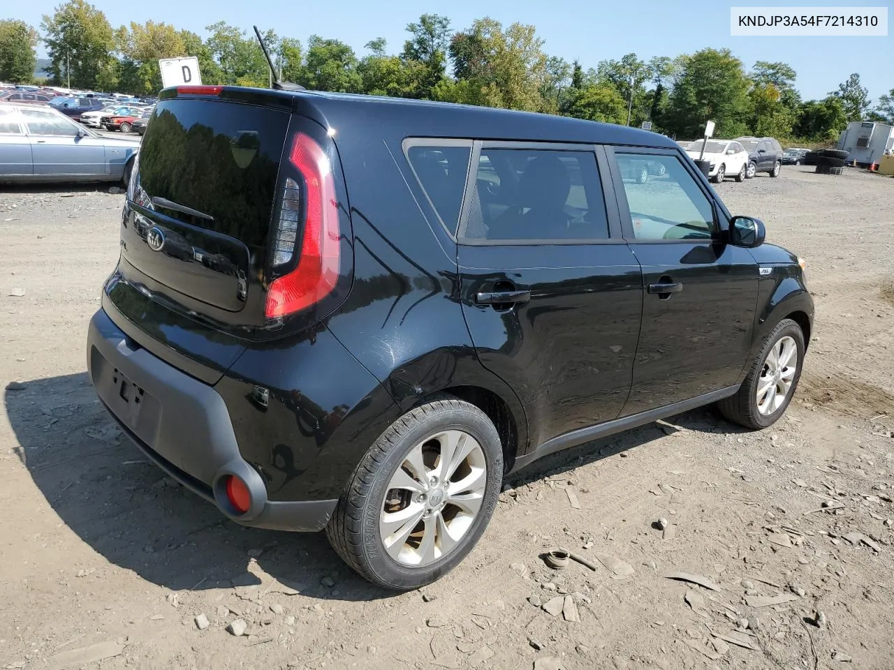 2015 Kia Soul + VIN: KNDJP3A54F7214310 Lot: 71430124