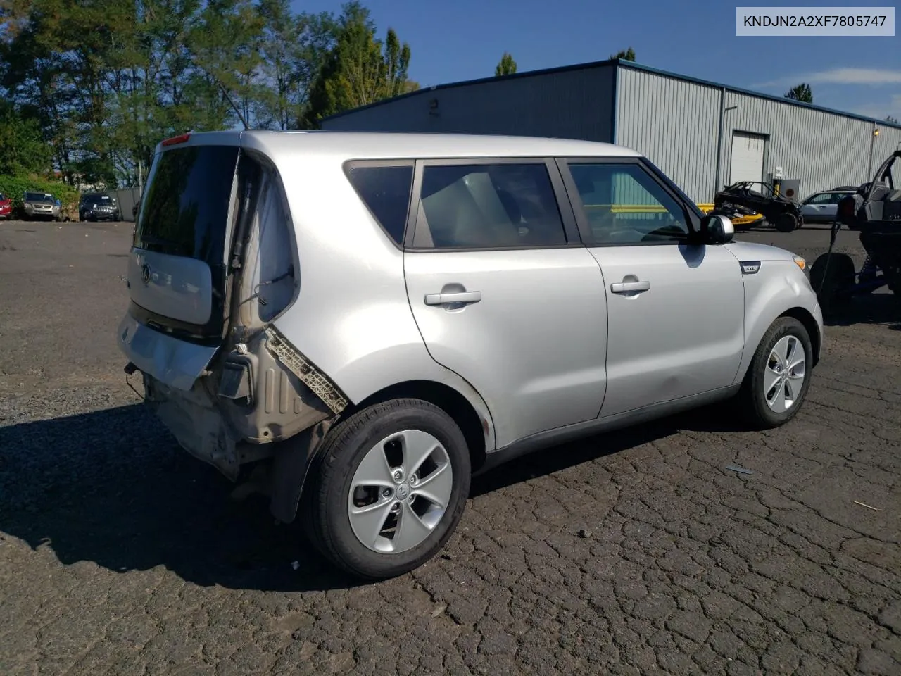 2015 Kia Soul VIN: KNDJN2A2XF7805747 Lot: 71453904