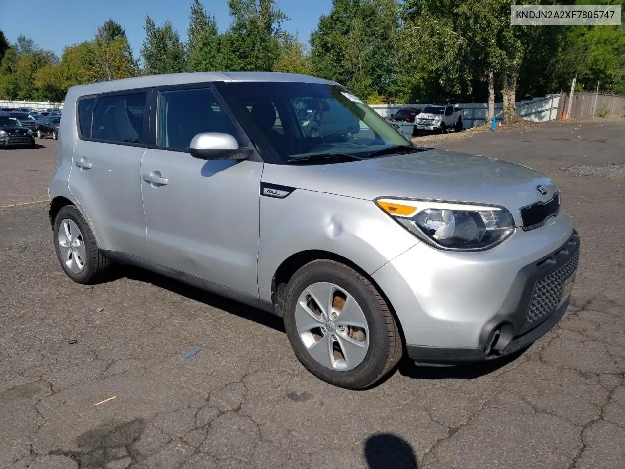 2015 Kia Soul VIN: KNDJN2A2XF7805747 Lot: 71453904