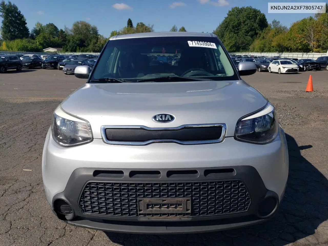 KNDJN2A2XF7805747 2015 Kia Soul