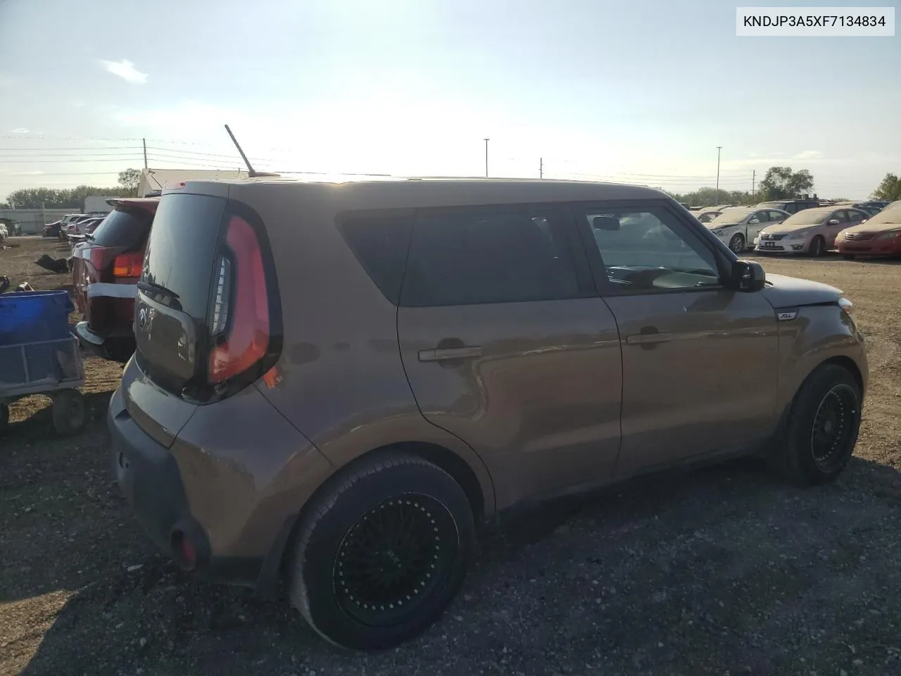 2015 Kia Soul + VIN: KNDJP3A5XF7134834 Lot: 71480544