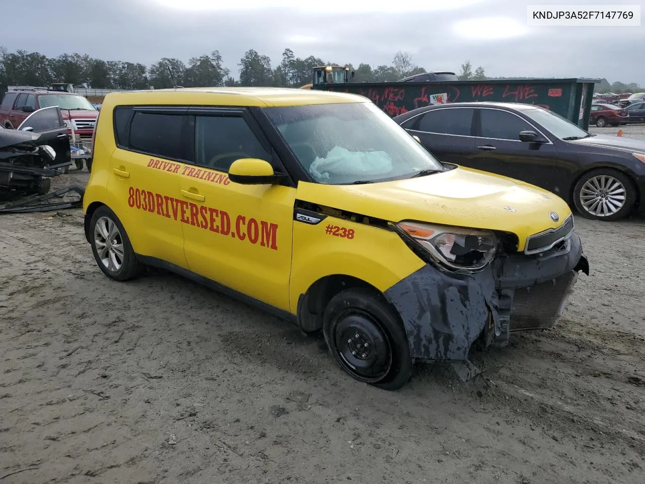 2015 Kia Soul + VIN: KNDJP3A52F7147769 Lot: 71492194