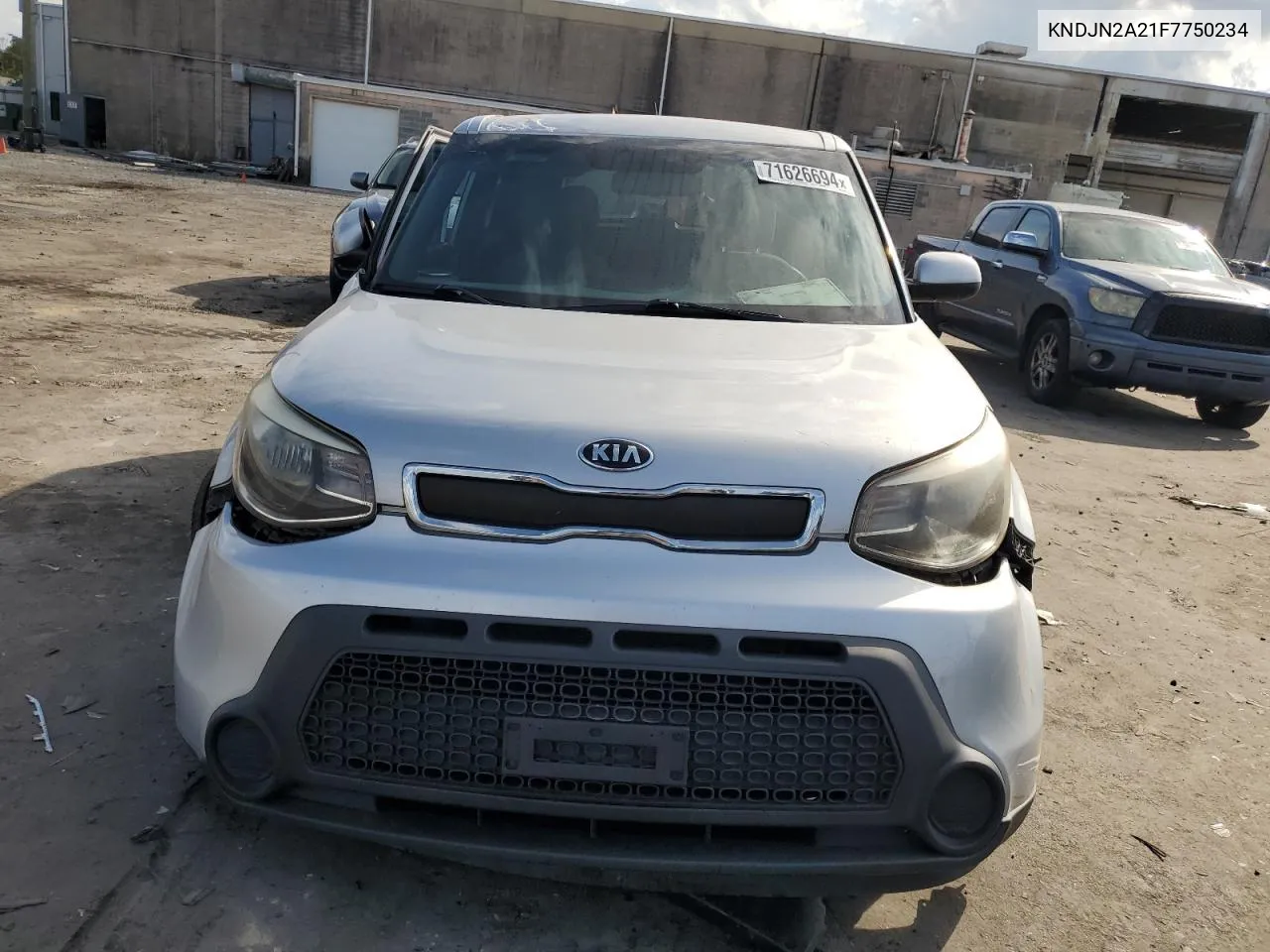 2015 Kia Soul VIN: KNDJN2A21F7750234 Lot: 71626694