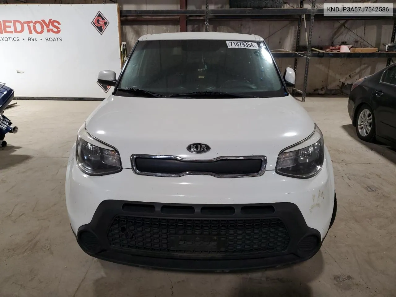 2015 Kia Soul + VIN: KNDJP3A57J7542586 Lot: 71629354