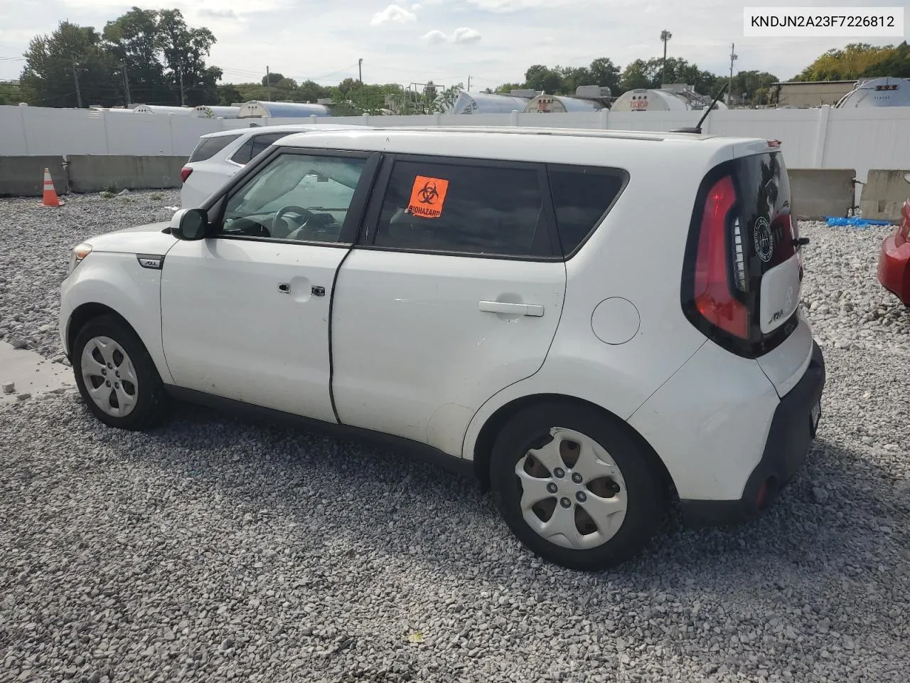 2015 Kia Soul VIN: KNDJN2A23F7226812 Lot: 71738724