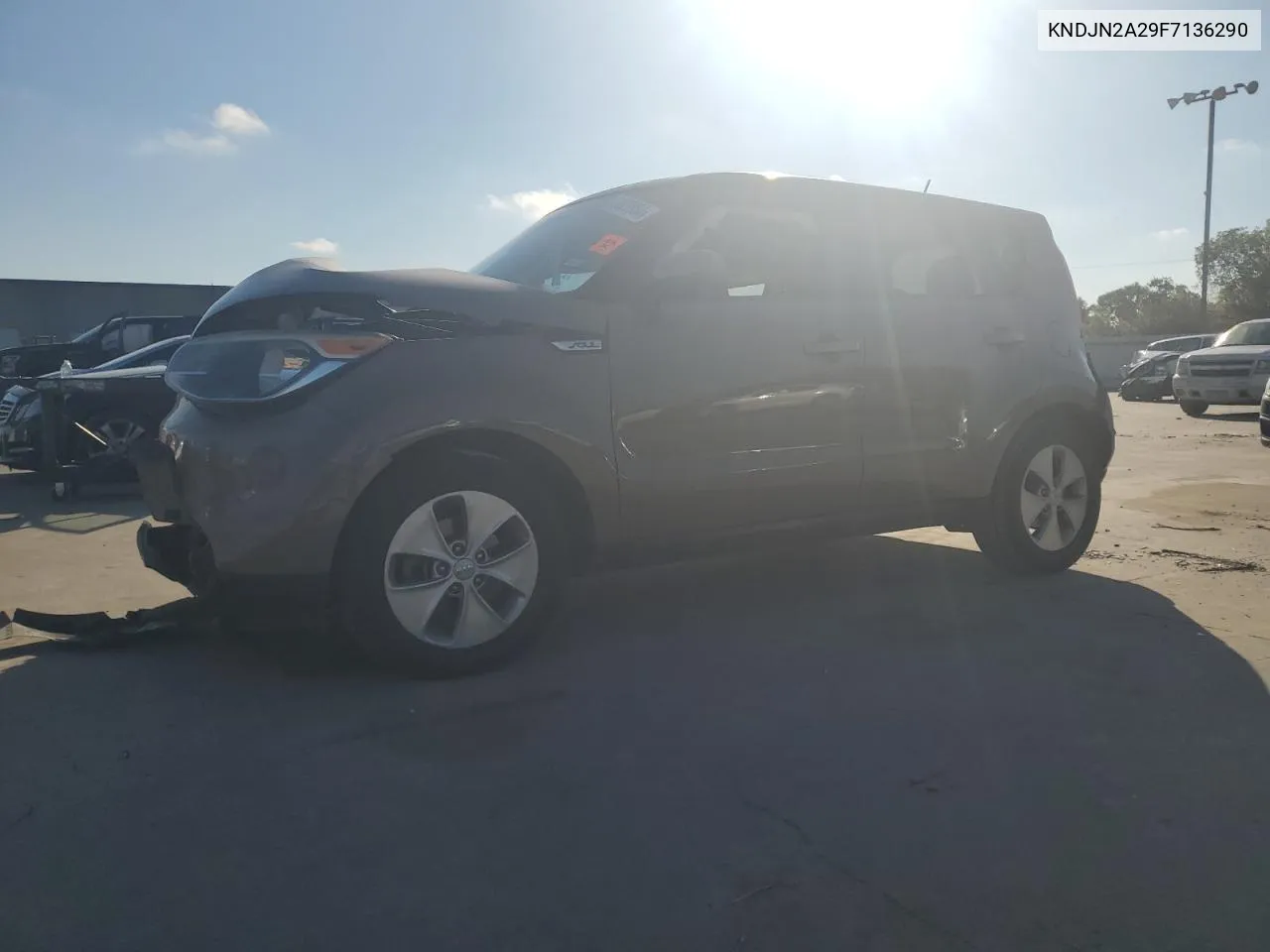 2015 Kia Soul VIN: KNDJN2A29F7136290 Lot: 71829884