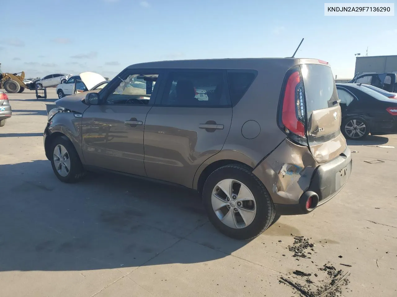 2015 Kia Soul VIN: KNDJN2A29F7136290 Lot: 71829884