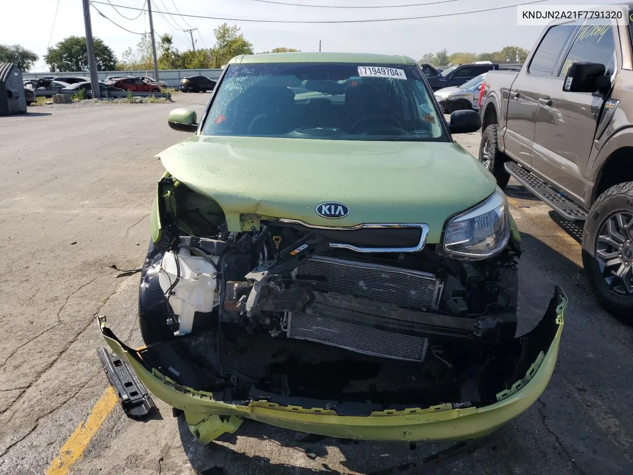 2015 Kia Soul VIN: KNDJN2A21F7791320 Lot: 71949704