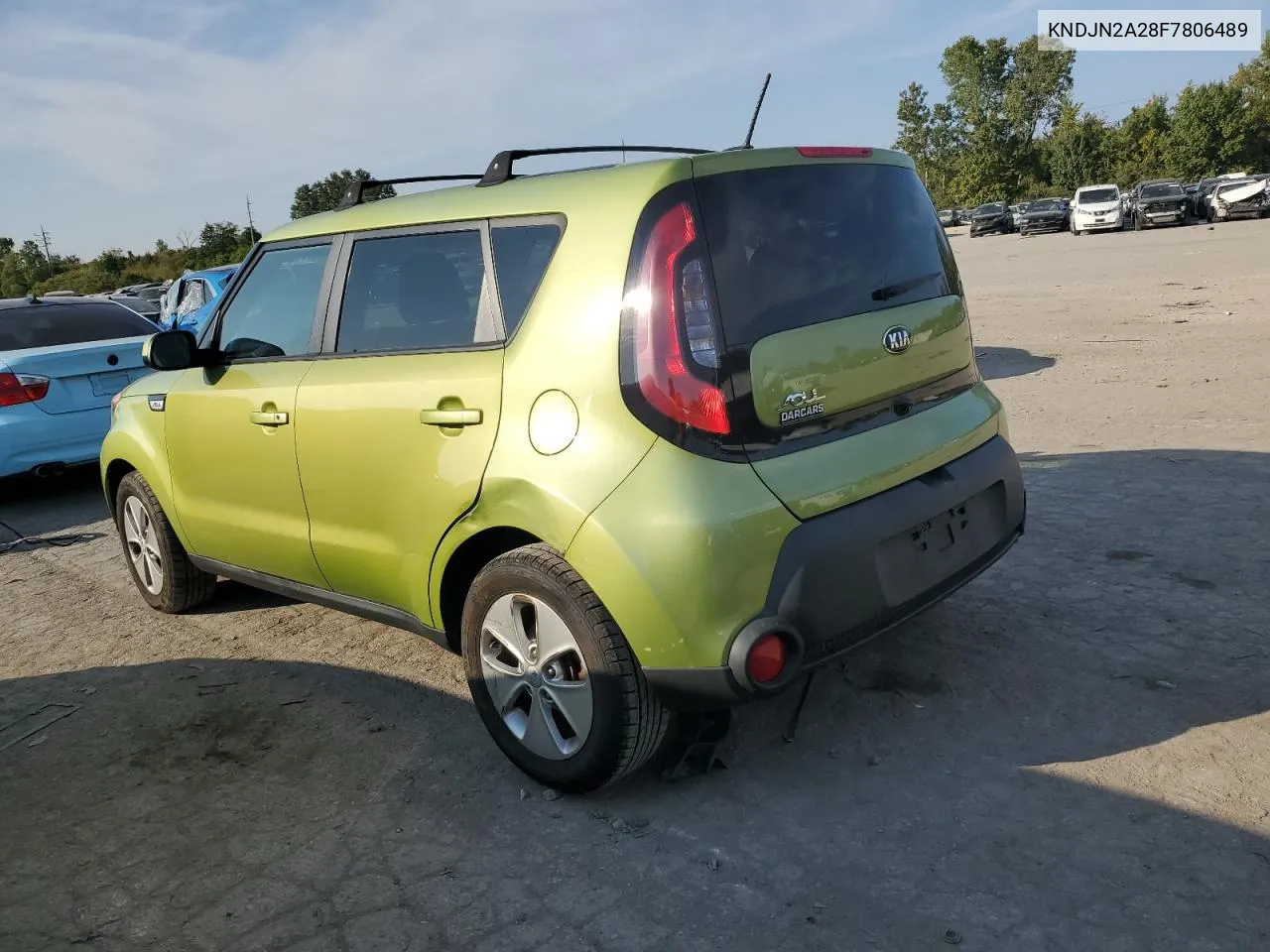 2015 Kia Soul VIN: KNDJN2A28F7806489 Lot: 71985464