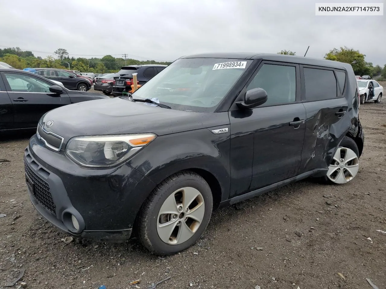 2015 Kia Soul VIN: KNDJN2A2XF7147573 Lot: 71998934