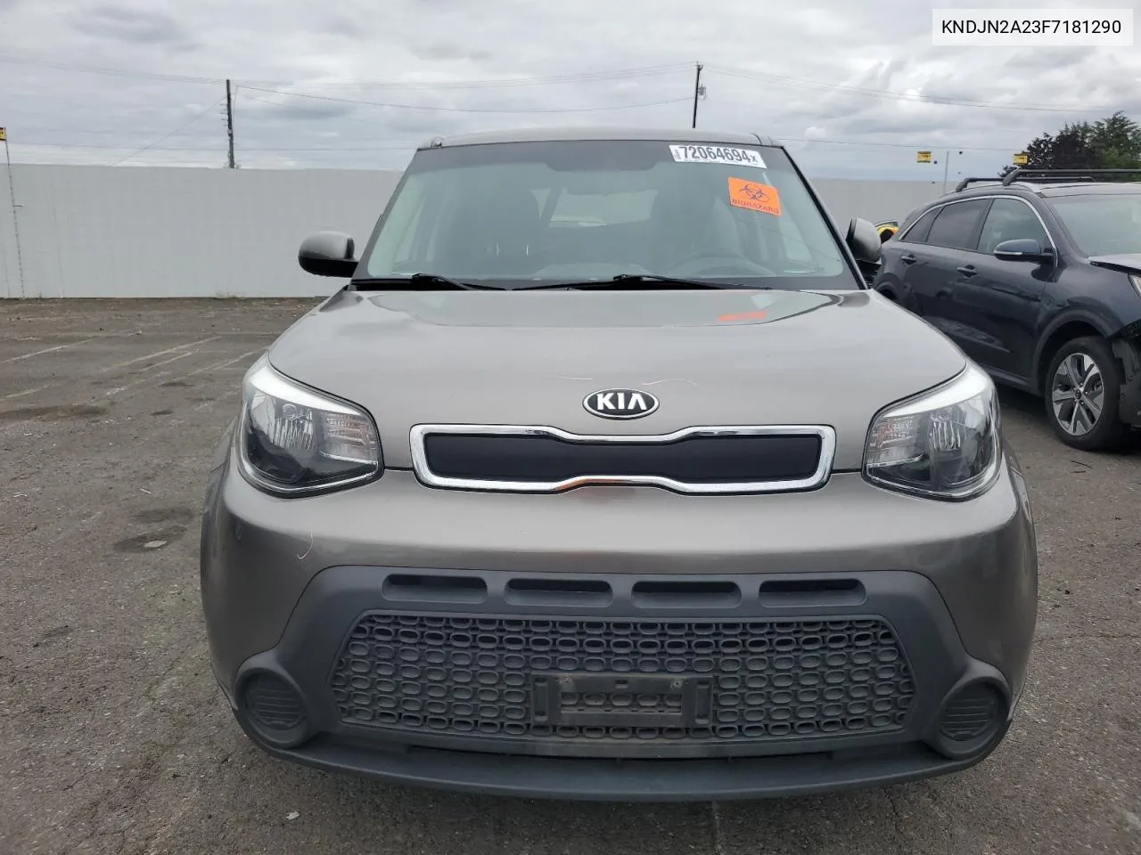 2015 Kia Soul VIN: KNDJN2A23F7181290 Lot: 72064694