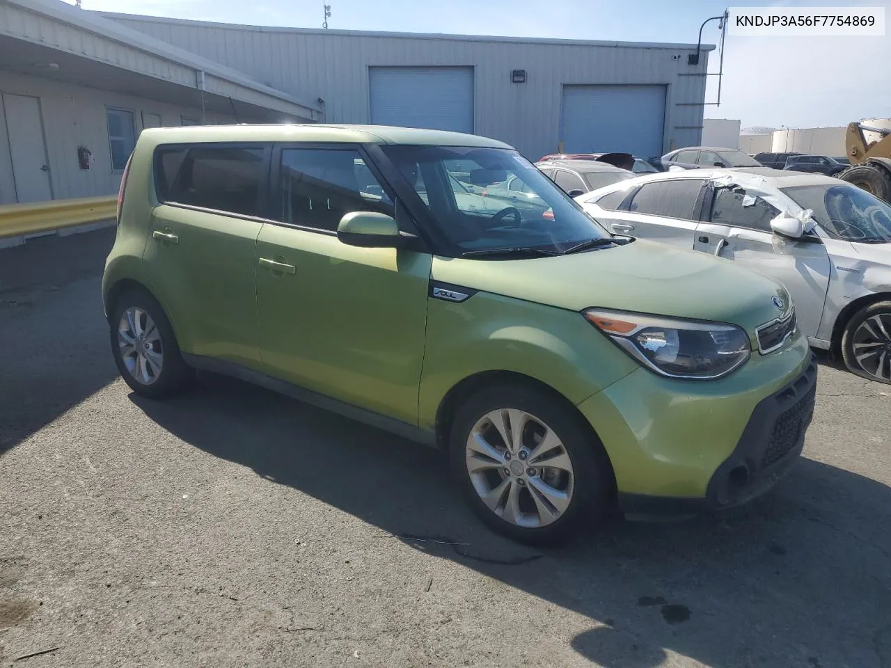 2015 Kia Soul + VIN: KNDJP3A56F7754869 Lot: 72079064