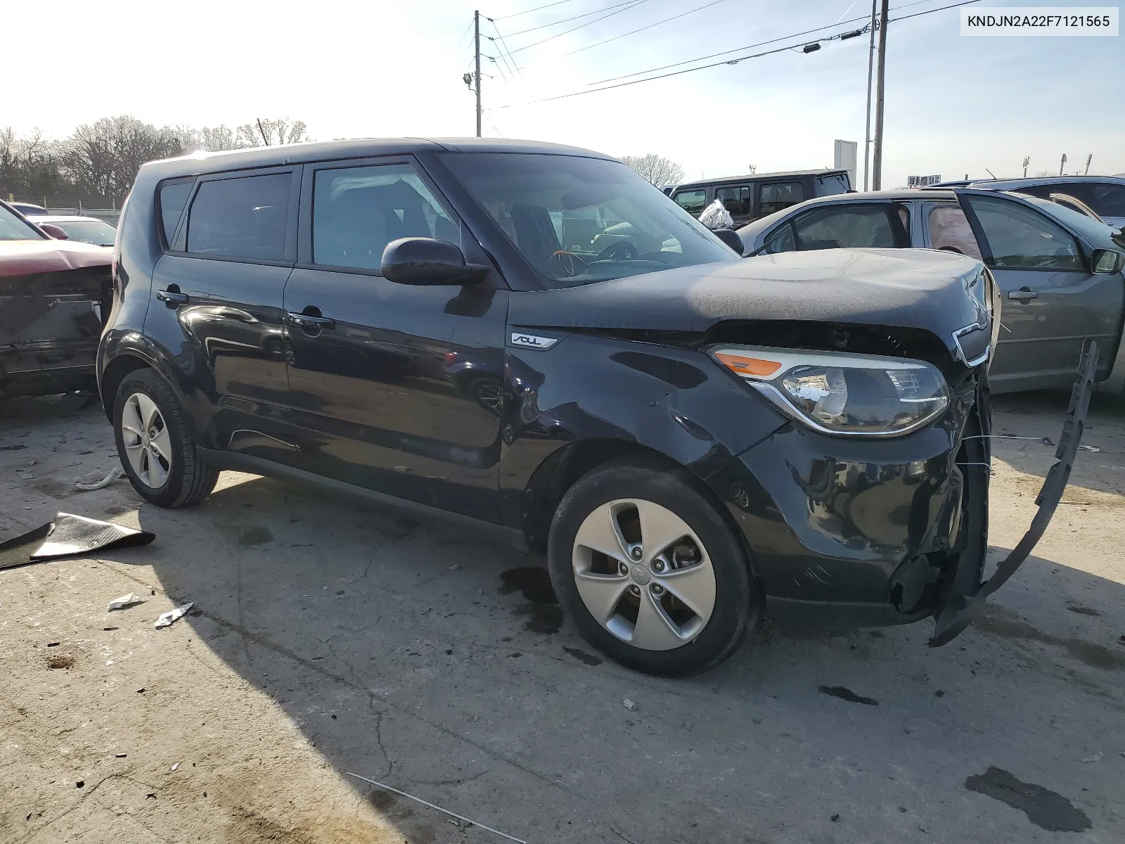 2015 Kia Soul VIN: KNDJN2A22F7121565 Lot: 72226132