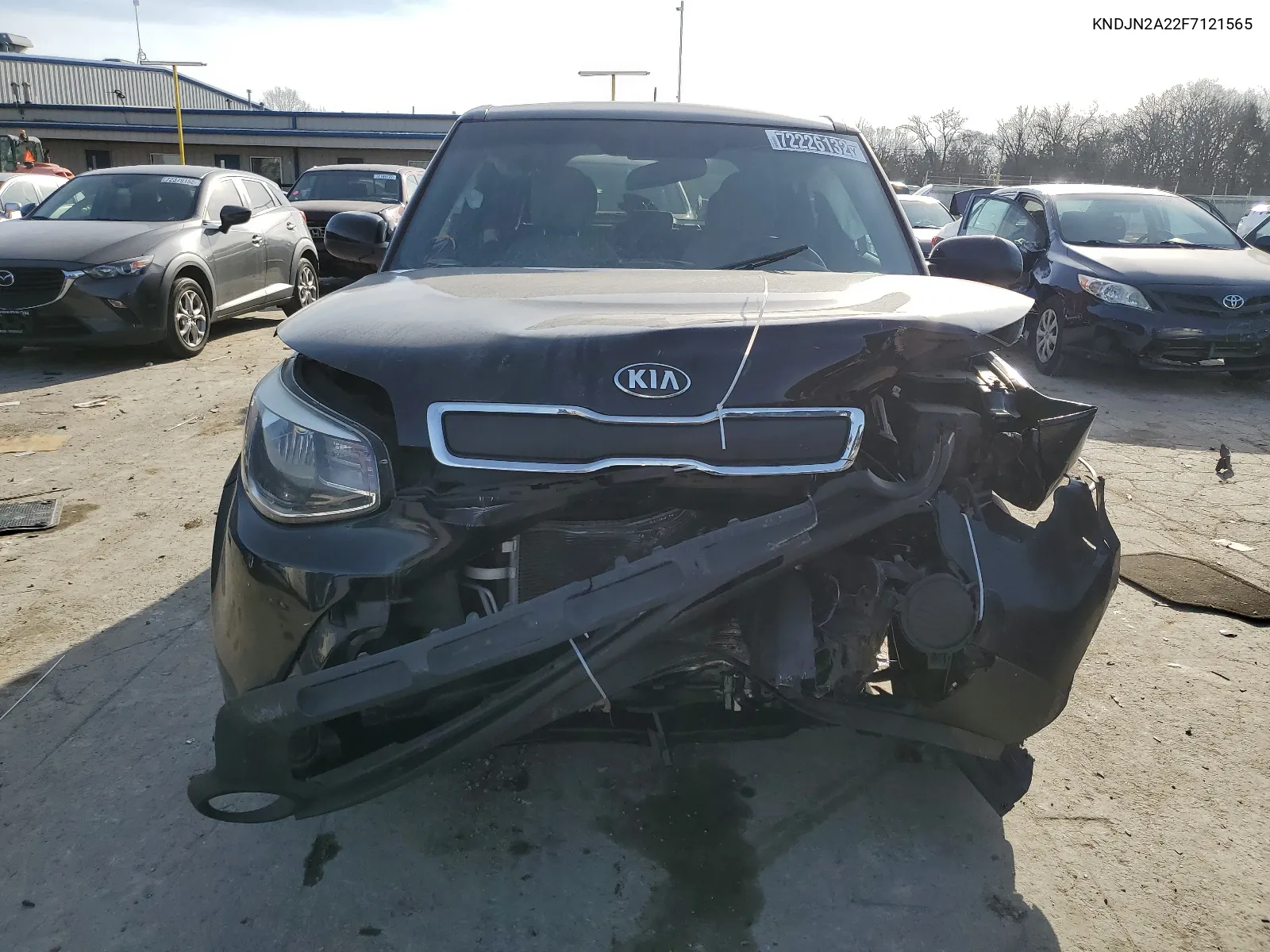 KNDJN2A22F7121565 2015 Kia Soul